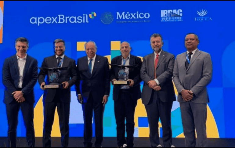 Entre 2021 y 2025, Brasil recibió más de 4.12 millones de litros de Tequila. ESPECIAL