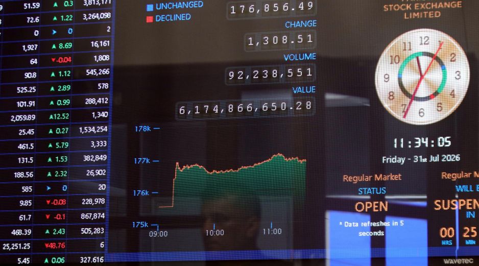 La actividad de Wall Street en julio estuvo marcada por la volatilidad. EFE/R. Khan