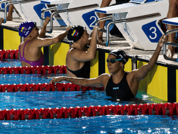 Celia Pulido volvió a ser una de las grandes figuras de la jornada al conquistar el título de los 100 metros dorso con un tiempo de 1:00.83 minuto. COMISIÓN DEL DEPORTE DE GUANAJUATO