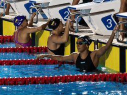 Celia Pulido volvió a ser una de las grandes figuras de la jornada al conquistar el título de los 100 metros dorso con un tiempo de 1:00.83 minuto. COMISIÓN DEL DEPORTE DE GUANAJUATO