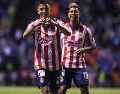 Alvarado ingresó al área y, con una gran definición, colocó el balón en el ángulo para vencer a Daniel Gutiérrez y firmar el empate. IMAGO7