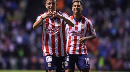 Alvarado ingresó al área y, con una gran definición, colocó el balón en el ángulo para vencer a Daniel Gutiérrez y firmar el empate. IMAGO7