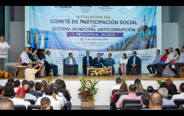El acto se llevó a cabo en las instalaciones del Centro Cultural Antigua Presidencia de Chapala. ESPECIAL