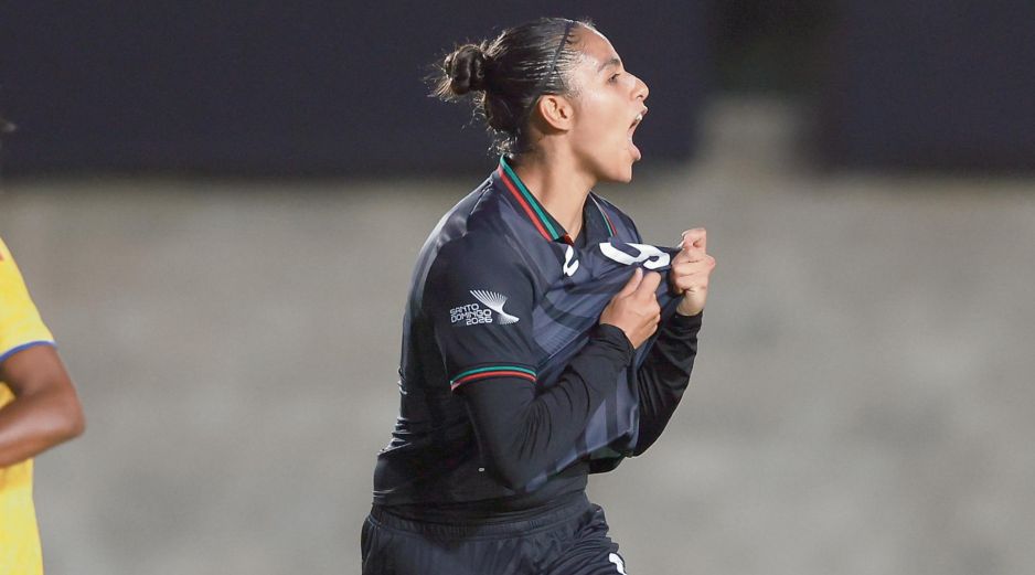 Paola García. Fue la figura del encuentro ante Colombia al marcar el único gol del partido. ESPECIAL