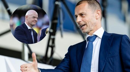 Aleksander Čeferin, presidente de la UEFA, la cual ha solicitado un plan de cambios para evitar que proyectos como el presentado por la FIFA vuelvan a llegar a la mesa de discusión. EFE / ARCHIVO