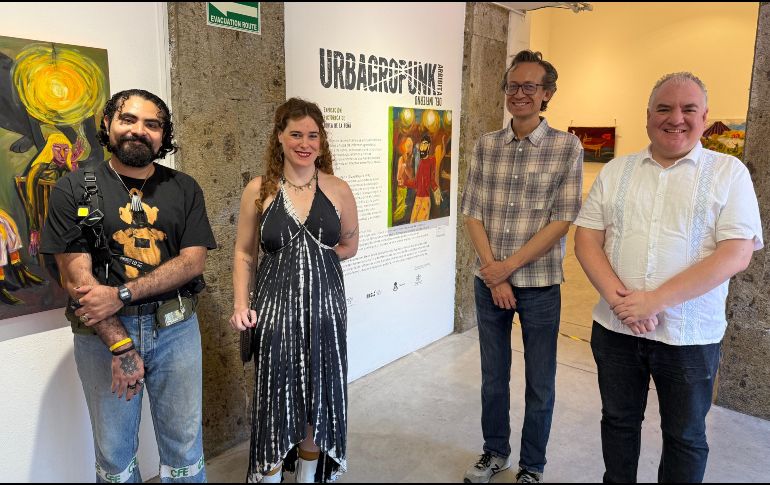 Lorea de la Peña presenta Urbagropunk, una exposición de 33 obras que explora el vínculo entre la ciudad, la tierra y el cuidado colectivo. EL INFORMADOR/ H. NAVARRO.
