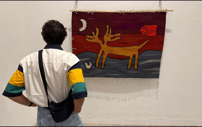 Lorea de la Peña presenta Urbagropunk, una exposición de 33 obras que explora el vínculo entre la ciudad, la tierra y el cuidado colectivo. EL INFORMADOR/ H. NAVARRO.