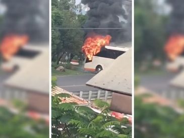 Autoridades recomendaron a la ciudadanía circular con precaución ante el incendio de varios vehículos en tramos carreteros de Michoacán. ESPECIAL