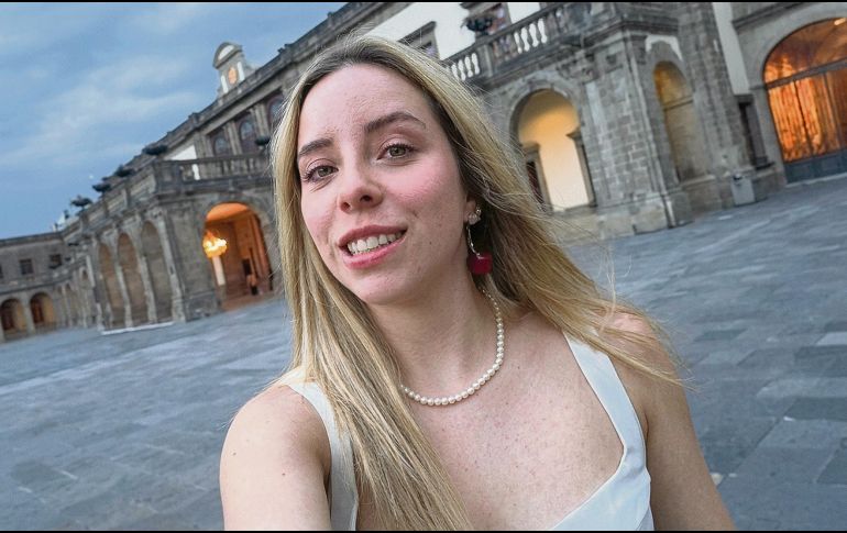Estefanía Coppola. La influencer provocó una polémica tras asegurar que rentaría el Castillo de Chapultepec para su boda. ESPECIAL