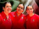 La jornada fue difícil para Zavala, pero estuvo bien respaldada por Andrea Ibarra y Mía Rosales en las rondas clasificatorias para sumar la puntuación necesaria para terminar por llevarse el oro por equipos. X/@conadeoficial.