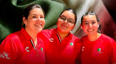 La jornada fue difícil para Zavala, pero estuvo bien respaldada por Andrea Ibarra y Mía Rosales en las rondas clasificatorias para sumar la puntuación necesaria para terminar por llevarse el oro por equipos. X/@conadeoficial.