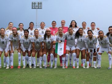 Las dirigidas por Vanessa Martínez acabaron la Fase de Grupos en Santo Domingo con siete unidades. X/@Miseleccionfem.