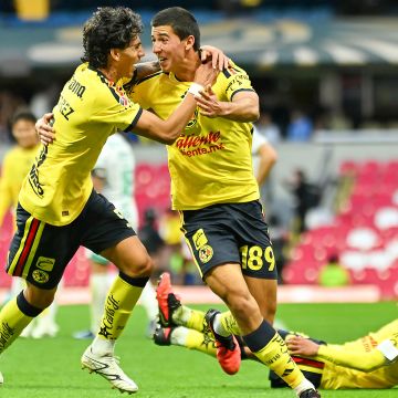 América se convirtió en el nuevo líder de la Liga MX antes de la pausa del campeonato por la disputa de la Leagues Cup. IMAGO7.