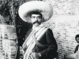 Acompañado por su escopeta y machete, la figura de Zapata representó en su momento la del rebelde de la Revolución Mexicana. EL INFORMADOR