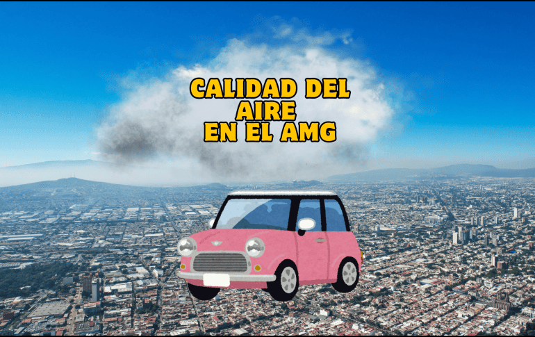 La mañana de este lunes 3 de agosto en el AMG se registra buena calidad del aire en Atemajac con 11 puntos IMECA. EL INFORMADOR / ARCHIVO