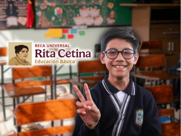 La Beca Rita Cetina para primaria busca aliviar la fuerte carga económica que enfrentan las familias mexicanas durante la temporada de regreso a clases. ESPECIAL