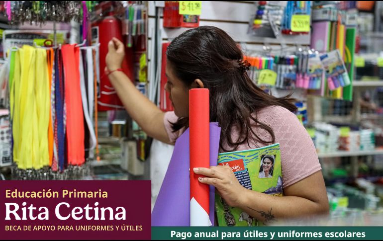 Con este apoyo, el Gobierno de México busca fortalecer el acceso de las y los estudiantes a la educación, al mismo tiempo que reduce el impacto económico que representa el regreso a clases para miles de familias. EL INFORMADOR / ARCHIVO