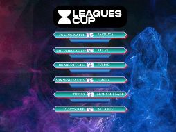 Seis partidos abrirán la actividad de la Leagues Cup, con equipos que buscarán sumar sus primeros puntos en una competencia que enfrenta exclusivamente a escuadras de la Liga MX vs MLS durante la fase de grupos. ESPECIAL / CANVA