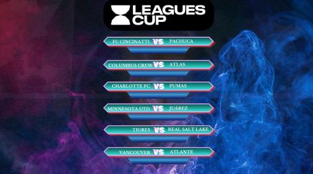 Seis partidos abrirán la actividad de la Leagues Cup, con equipos que buscarán sumar sus primeros puntos en una competencia que enfrenta exclusivamente a escuadras de la Liga MX vs MLS durante la fase de grupos. ESPECIAL / CANVA