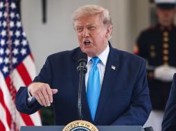 La Casa Blanca ha propuesto durante las rondas de negociación bilaterales que ha sostenido con México, su principal objetivo es cerrar la puerta a China. EFE / ARCHIVO