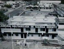 La Academia Militarizada Doenitz se colocó como una importante tendencia a raíz del feminicidio de Dafne. CAPTURA DE VIDEO