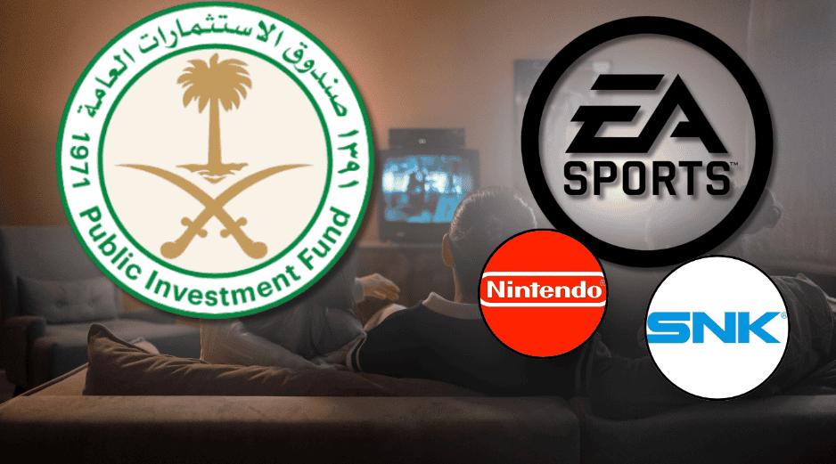 El objetivo es que para 2030 Arabia Saudí genere alrededor de 39 mil empleos relacionados con los videojuegos. PIF / ELECTRONIC ARTS / NINTENDO / SNK / ESPECIAL