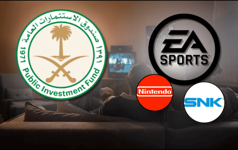 El objetivo es que para 2030 Arabia Saudí genere alrededor de 39 mil empleos relacionados con los videojuegos. PIF / ELECTRONIC ARTS / NINTENDO / SNK / ESPECIAL