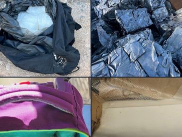 El fentanilo asegurado quedó en poder de las autoridades mientras se realizan las investigaciones pertinentes. INSTAGRAM/@CBPPortDirNOG