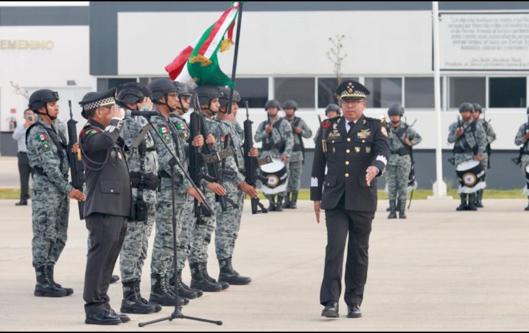 Ernesto García Sánchez es egresado del Heroico Colegio Militar, donde obtuvo el grado de subteniente de Infantería en 1988. GOBIERNO DE JALISCO