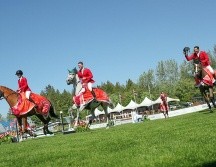 México tomó la delantera en la prueba de salto por equipos y se perfila como favorito rumbo a la final ecuestre de Santo Domingo 2026. CORTESÍA.