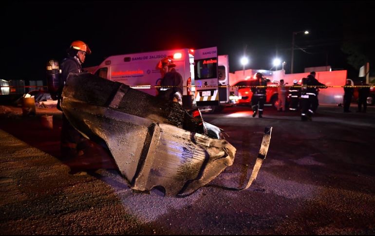 Investigan causas del accidente que dejó cuatro muertos. CORTESÍA/UEPCBJ