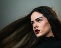 Foto tomada durante la participación de la cantante española en el festival Lollapalooza. AFP