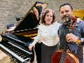 Dúo Concertante. Integrado por el violoncellista Jorge González y la pianista Ana Silvia Guerrero. CORTESÍA