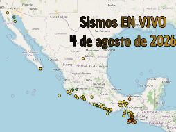 EN VIVO | Sismos en México | Martes 4 de agosto. ESPECIAL / SSN