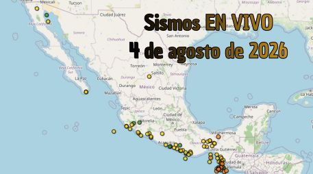 EN VIVO | Sismos en México | Martes 4 de agosto. ESPECIAL / SSN