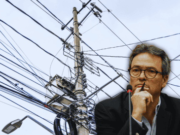 "Los ayuntamientos son quienes deben exigir a concesionarios de todos los servicios que usan cables aéreos que limpien y cuiden el cableado", comparte Petersen. EL INFORMADOR / ARCHIVO