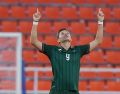 Tahiel Jiménez tuvo una gran actuación, logrando tres de los cuatro goles de la Selección Mexicana frente a Guatemala. ESPECIAL / X: @ClubSantos