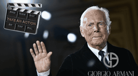 Los productores buscan reconstruir con fidelidad la evolución artística y empresarial de Armani. AFP / ARCHIVO