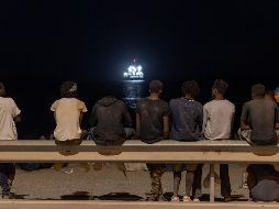 Los agentes de la Guardia Civil española continuaban rastreando hoy la zona del entorno fronterizo del Tarajal, que separa en Ceuta a España de Marruecos. AP/ARCHIVO