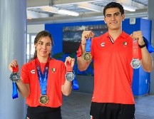 Dafne Navarro y Donovan Guevara conquistaron cinco medallas en Santo Domingo 2026 y demostraron su capacidad para responder con éxito ante un reto inesperado. EL INFORMADOR/ J. ACOSTA..