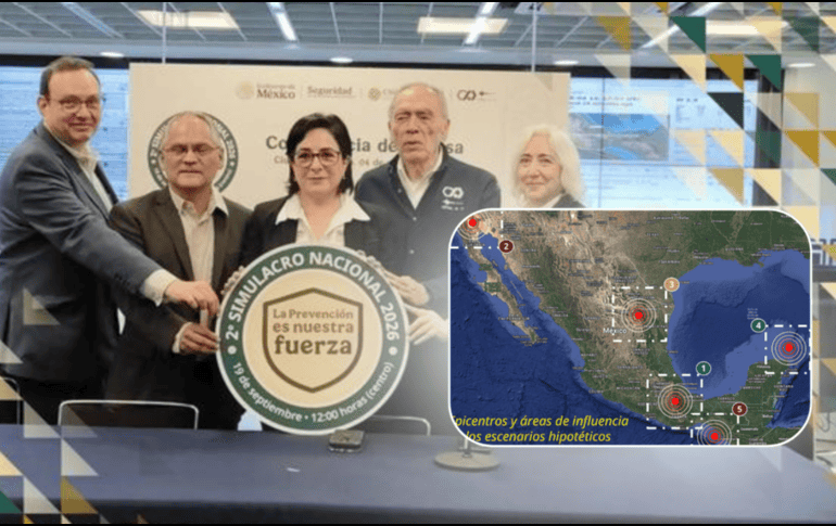 Las notificaciones que pueden aparecer bajo las etiquetas de 'alerta máxima' o 'alerta extrema' están diseñadas para emitir un sonido estridente e inconfundible. Gobierno de México / ESPECIAL