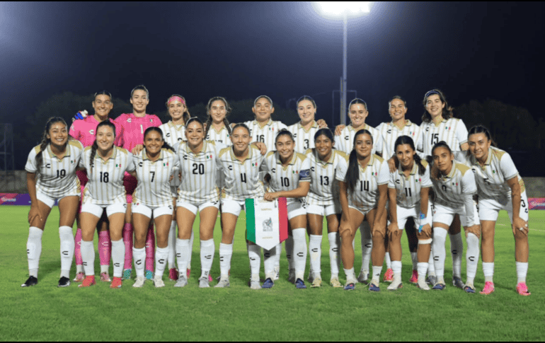 México trató de recuperar la ventaja en el último tramo del encuentro, pero la puntería no las acompañó. X/ @Miseleccionfem