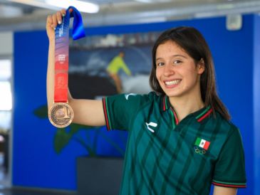 Adriana Torres hizo el 1-3 junto a la experimentada Alejandra Estudillo, quien se adjudicó el oro. EL INFORMADOR/ J. ACOSTA.