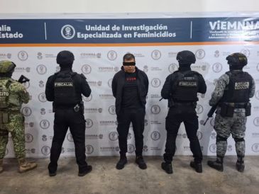 Iván Martín ‘N’ fue vinculado a proceso por el feminicidio de Valeria Márquez y permanecerá un año en prisión preventiva mientras avanza la investigación. ESPECIAL/ FISCALÍA DE JALISCO.