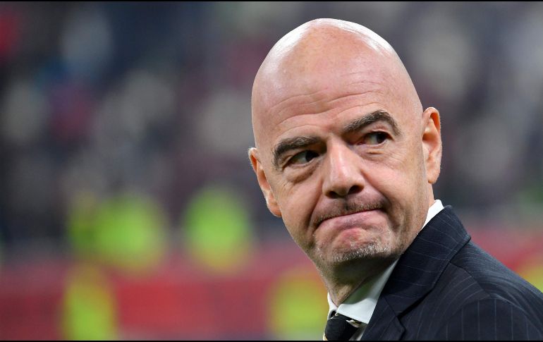Infantino aspira a ser reelegido para un tercer y último mandato de cuatro años en marzo de 2027, AFP/Archivo