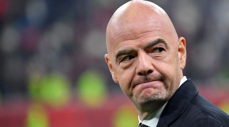 Infantino aspira a ser reelegido para un tercer y último mandato de cuatro años en marzo de 2027, AFP/Archivo