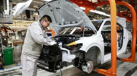 La producción automotriz de China ha impulsado su presencia en México. Es el segundo país proveedor de vehículos gracias al crecimiento de sus propias marcas y de fabricantes internacionales que ensamblan en el país asiático. AFP