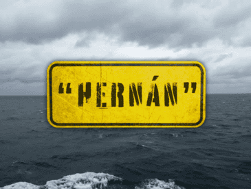 De consolidarse la baja presión y alcanzar la categoría de tormenta tropical en las próximas jornadas, el sistema recibirá el nombre de "Hernán". ESPECIAL / CANVA