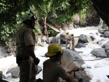 El accidente reportado sobre el menor no se considera, de manera preliminar, parte de las afectaciones derivadas de la temporada de lluvias, informaron autoridades. ESPECIA/ Protección Civil y Bomberos de Guadalajara