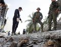 El pasado 8 de junio, un terremoto de magnitud 7.8 azotó Mindanao,  Filipinas, dejando cerca de un centenar de fallecidos, un millar de heridos y cerca de 100 mil personas desplazadas. EFE / ARCHIVO